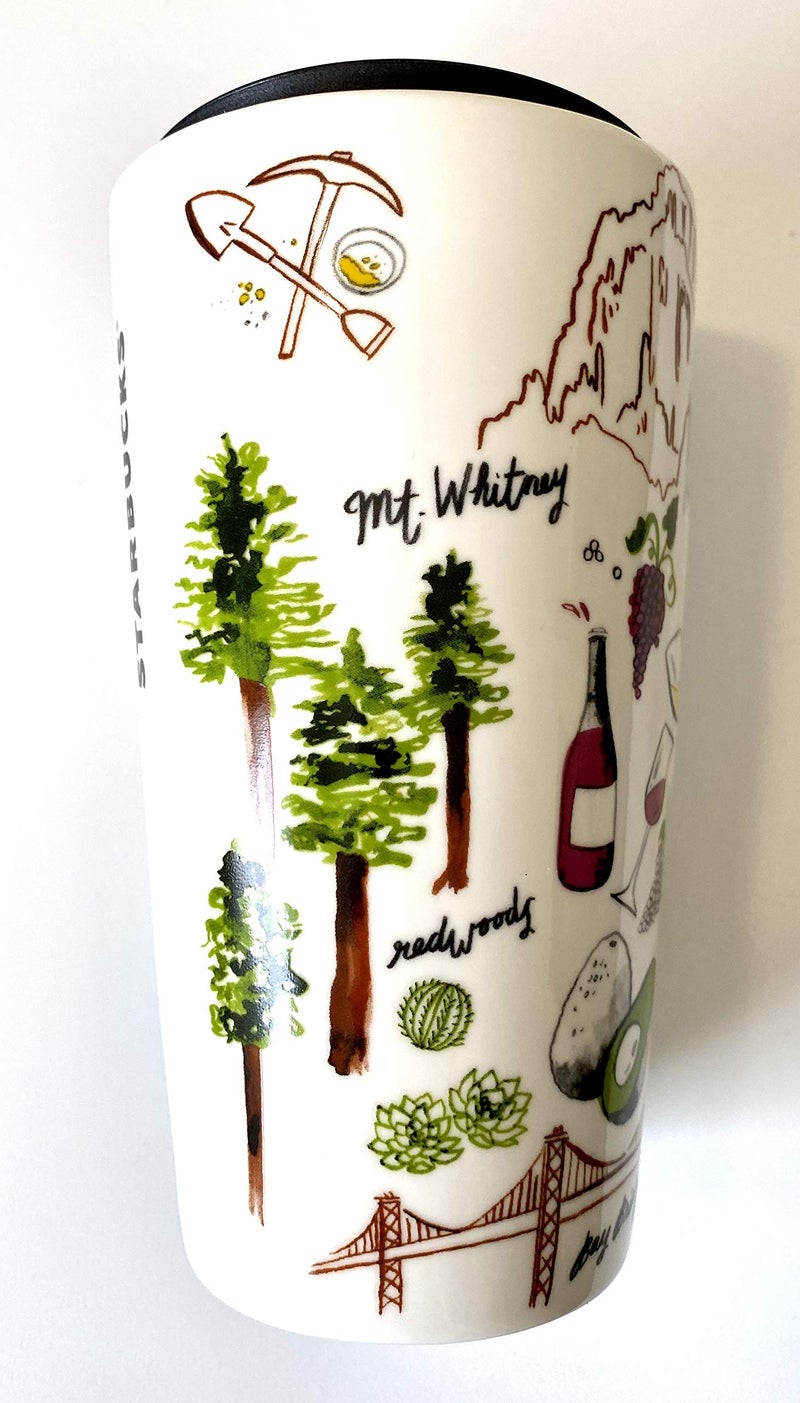 Starbucks California Double Walled Ceramic Travel Traveler Coffee Mug - 12 Oz - Image 3
